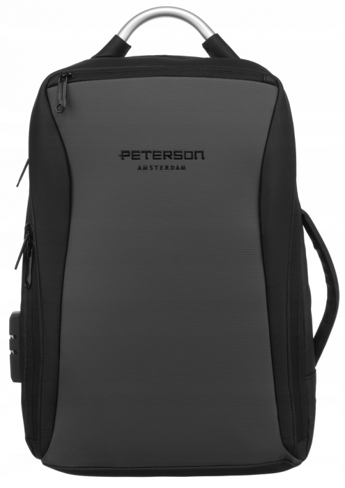 Rucsac mare și încăpător, cu port USB și spațiu pentru laptop - Peterson PTR-PTN 2304-2672 GR [2]