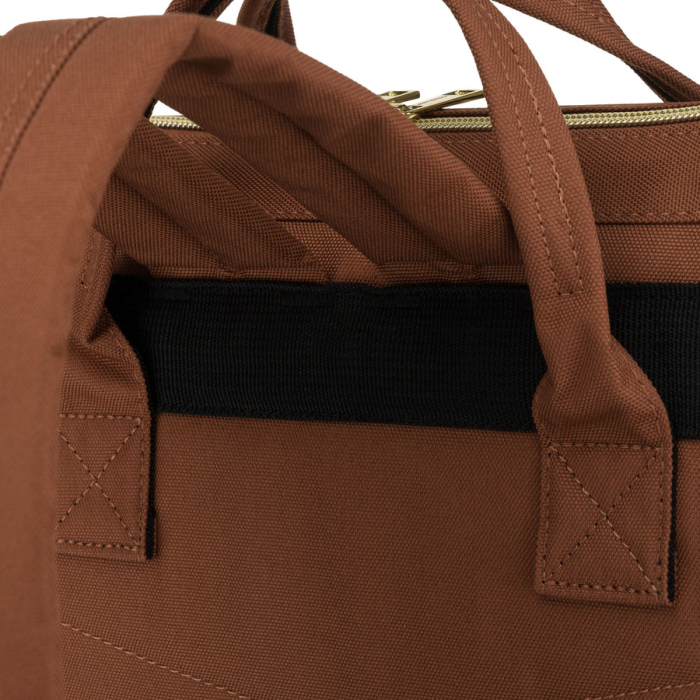 Rucsac de damă din poliester bej și maro cu compartiment pentru laptop - Peterson PTR-PTN ALFA BR-BE [16]