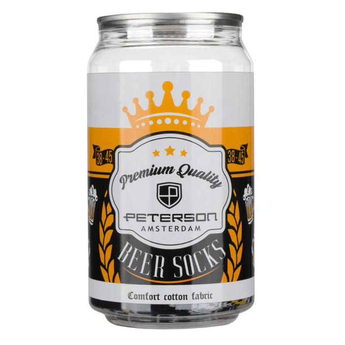Set de șosete bărbătești cu diverse modele de bere, mărimi 38-45 - Peterson PTR-PTN SML-S3W-BE-38-44 [16]