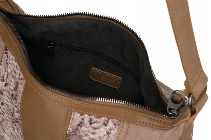 Geanta de dama din piele ecologica - David Jones PTR-6885-1 CAMEL [5]