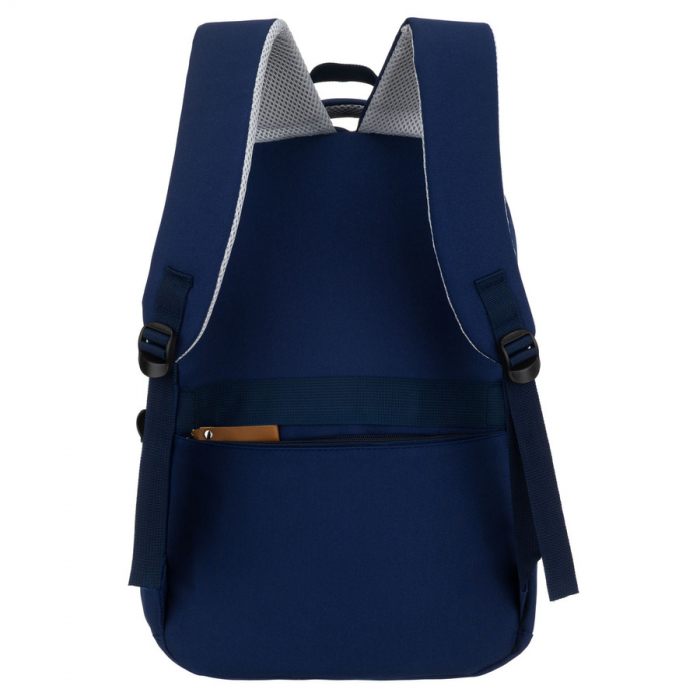 Rucsac școlar pentru copii din poliester bleumarin cu compartiment pentru laptop - Peterson PTR-PTN BHX-01-9266 Navy [6]