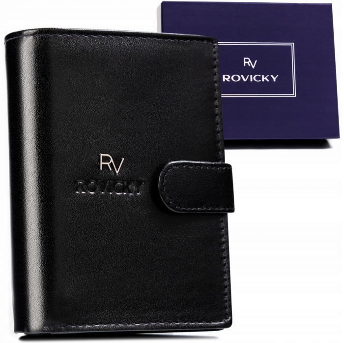 Portofel barbati din piele naturala Rovicky PTR-RV-7680278-IL-L-BCA- [1]