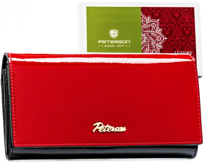 Portofel dama din piele naturala Peterson PTR-PTN 1N-411-6754 B [2]