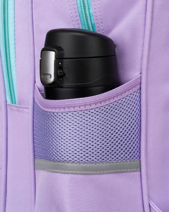 Rucsac de școală mov cu bretele reglabile - Peterson PTR-PTN PS1-6036 PUR [10]