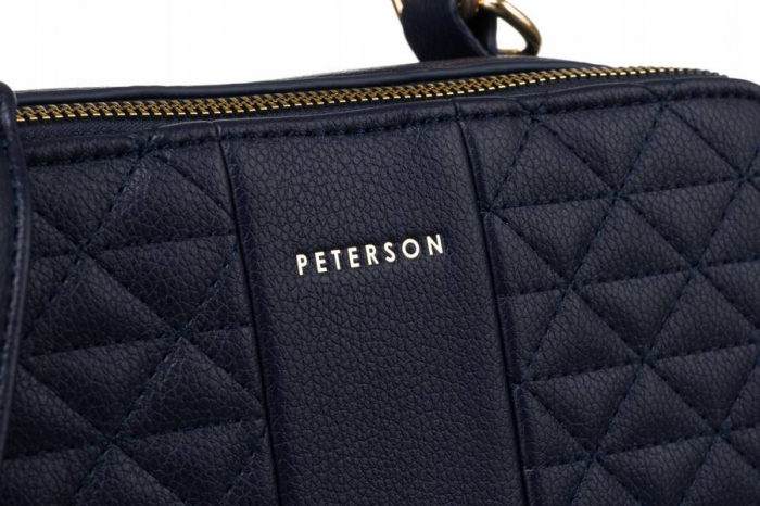 Geantă dama messenger mică, elegantă, din piele ecologică - Peterson PTR-PTN 1091-2-9534 NAV [5]