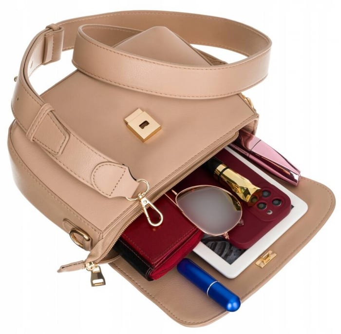 Geanta clasica de dama messenger din piele ecologica - Rovicky PTR-R-TOR-ALE-1-3707 D.B [7]
