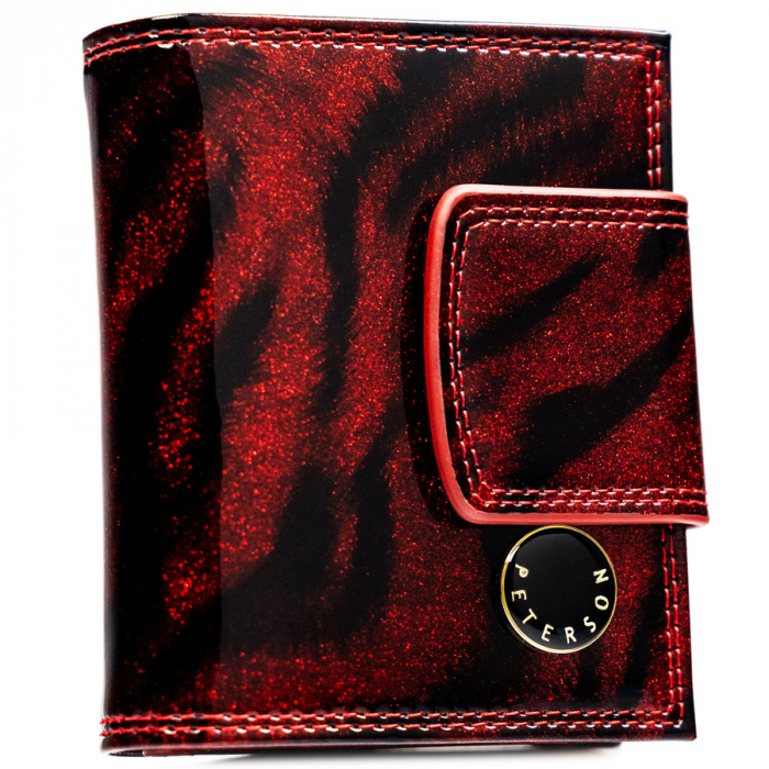 Portofel din piele pentru femei Peterson PTR-PTN PS329-TDS RED [2]