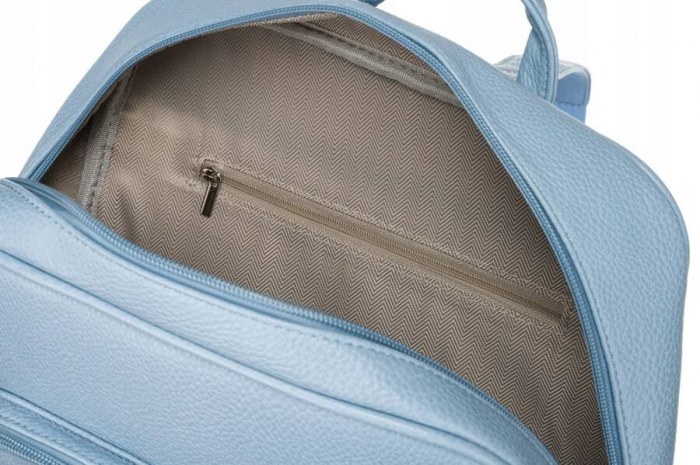 Rucsac urban de dama din piele ecologica - Rovicky PTR-R-PL-29601-3684 BLU [6]