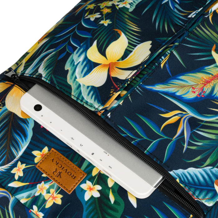 Rucsac de călătorie spațios cu model floral și fermoar - Rovicky PTR-R-PL-01-9005 09 [10]