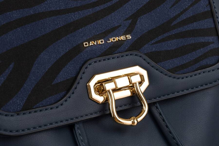 Rucsac urban de dama cu clips din piele ecologica - David Jones PTR-6865-3 NA [4]