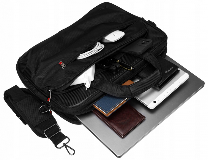 Geantă practică și încăpătoare pentru un laptop de până la 15 inchi - Peterson PTR-PTN GBP-21-2-C-3309 [12]