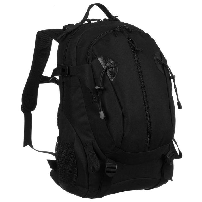 Rucsac militar negru cu curele de compresie - Peterson PTR-PTN BL076-8083 BLACK [1]