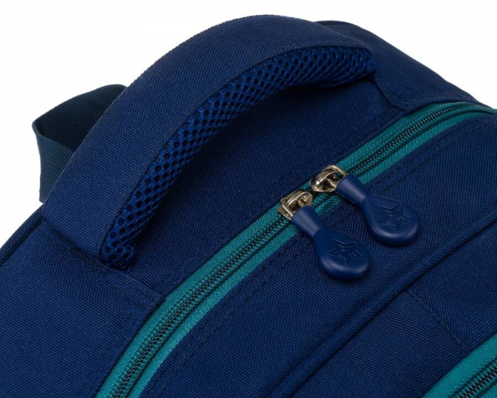 Rucsac de școală bleumarin cu spațiu pentru laptop - Peterson PTR-PTN PS2-6067 BLUE-GR [7]