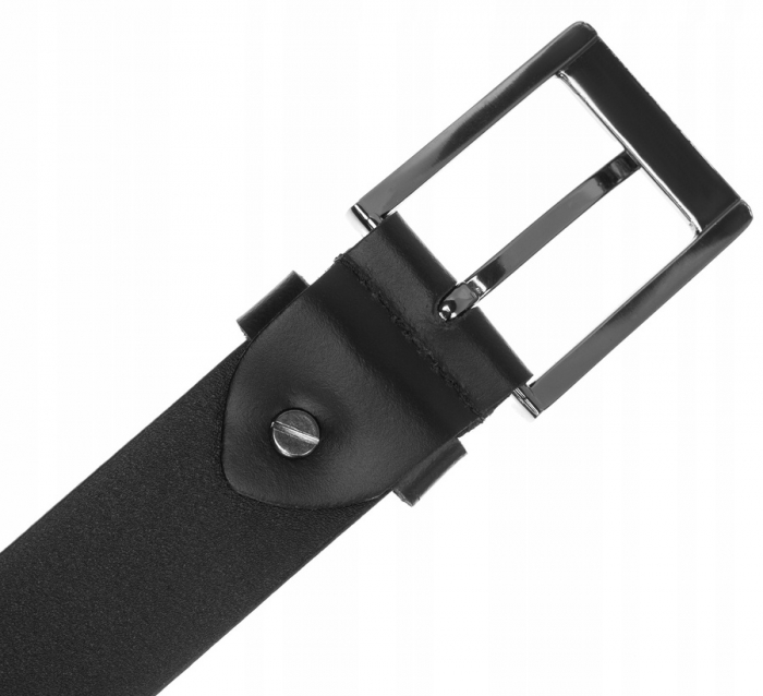 Curea barbati din piele naturala Rovicky R-FR-001 BL [5]