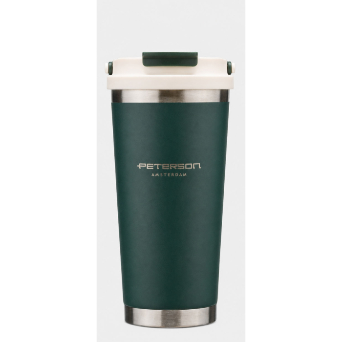 Cană termică verde din oțel inoxidabil cu o capacitate de 560 ml - Peterson [9]