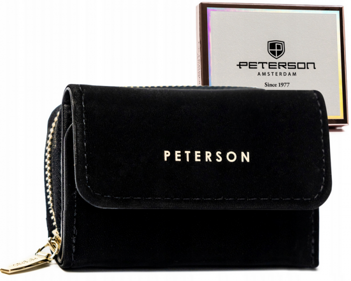 Portofel dama din piele Peterson PTR-PTN 011-WEI-5116 BL [1]