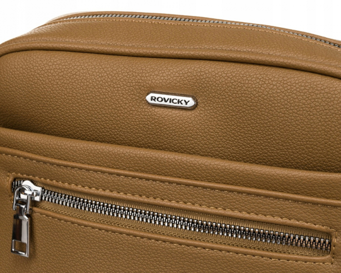 Geanta messenger dama din piele ecologica - Rovicky PTR-R-074-01-0522 BEI [4]