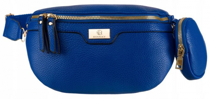 Geanta de dama city din piele ecologica - Rovicky PTR-R-NER-8-2908 BLU [2]