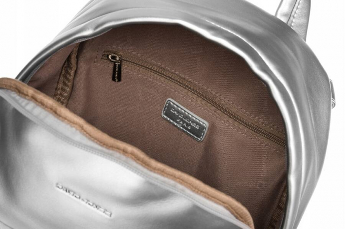Rucsac elegant de dama din piele ecologica - David Jones PTR-6721-2 SIL [5]