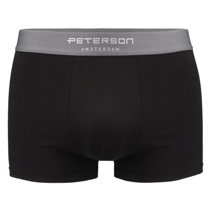 Set de 3 boxeri bărbătești din bumbac, mărimea L, negri - Peterson PTR-PTN MY-3-B01L-BL [5]