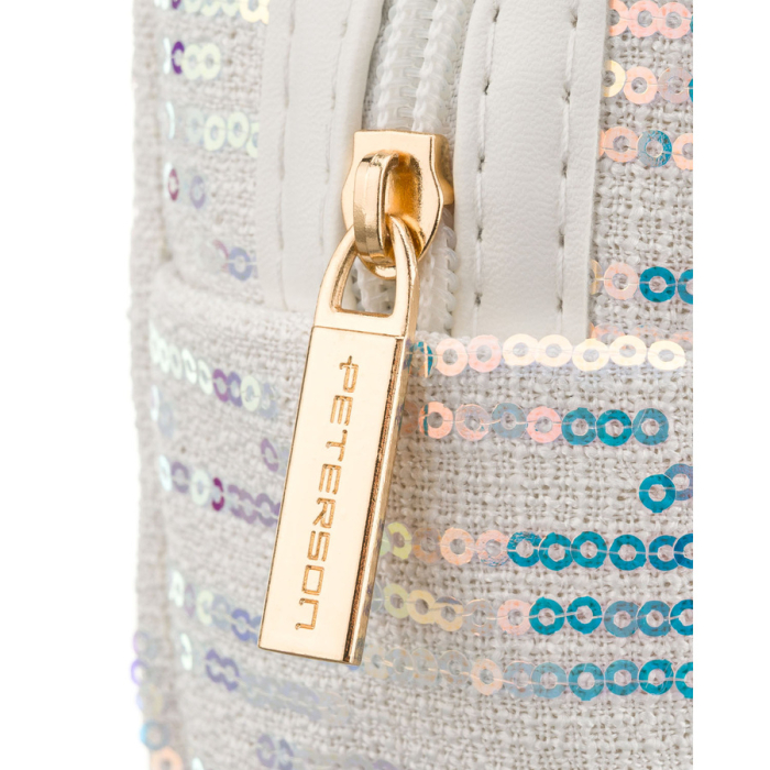 Geantă cosmetică albă din poliester, cu un singur compartiment - Peterson PTR-PTN KOS-DA-19-3552 W [6]