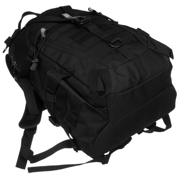 Rucsac militar sport negru cu bretele reglabile - Peterson PTR-PTN BL075-8076 BLACK [16]
