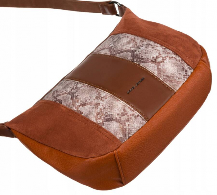 Geanta de dama din piele ecologica - David Jones PTR-6885-1 COG [8]