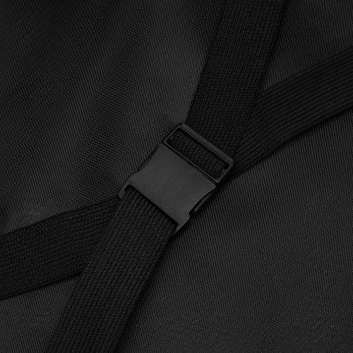 Rucsac de călătorie negru cu închidere cu fermoar, perfect pentru bagajul de mână - Peterson PTR-PTN WRONA-9638 BLACK [34]