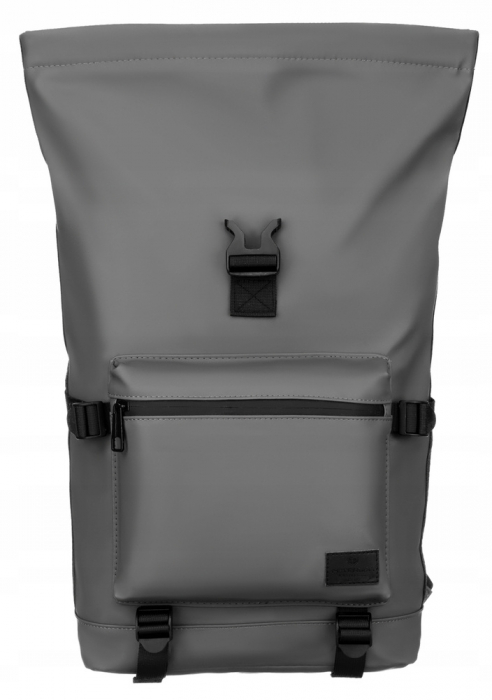 Rucsac spațios de oraș gri din poliester - Peterson PTR-PTN NAIROBI-9121 GRA [5]
