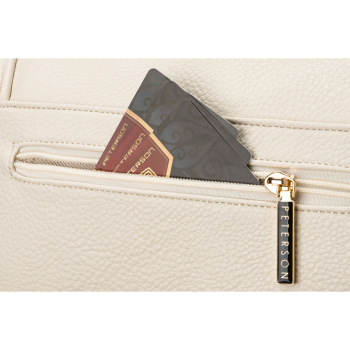 Geantă elegantă de damă din piele ecologică tip borseta - Peterson PTR-PTN MIS-04-3629 L.BE [7]