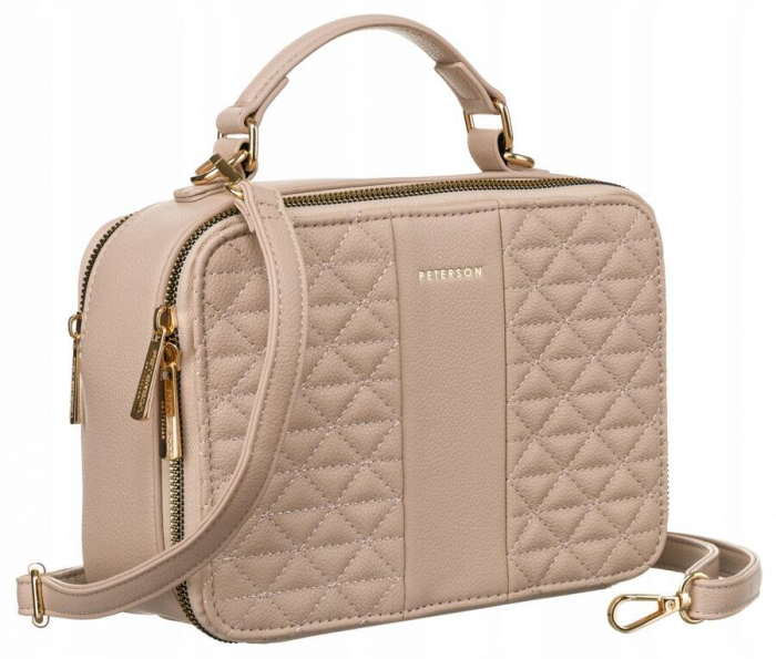 Geantă dama messenger mică, elegantă, din piele ecologică - Peterson PTR-PTN 1091-2-9541 BE [3]