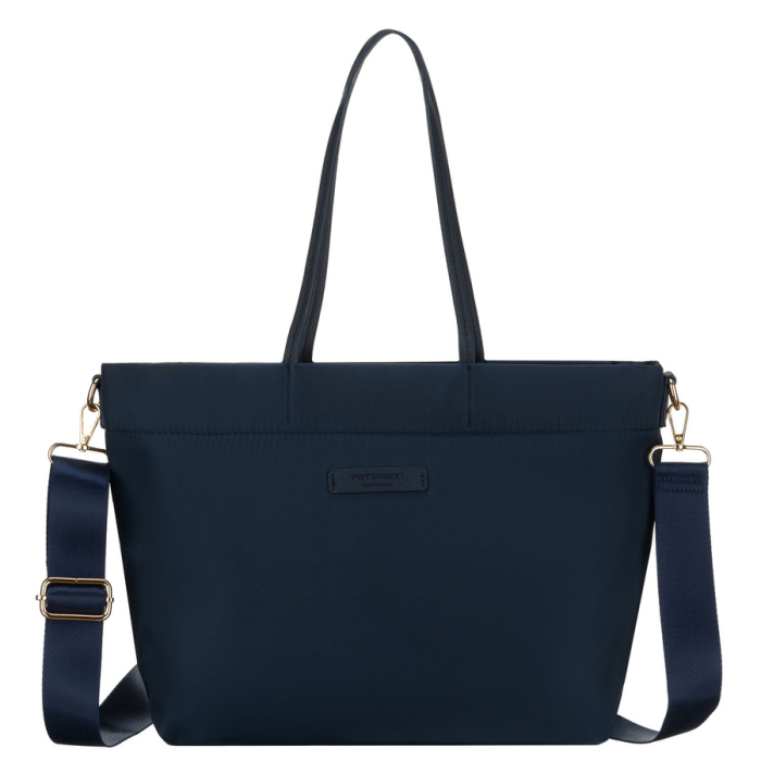 Geantă shopper bleumarin pentru femei cu închidere magnetică - Peterson PTR-PTN JN-10-0108 NAVY [5]