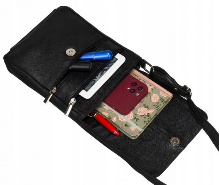 Geanta messenger dama din piele naturala - Rovicky PTR-R-TSL-06-CPDM-8972 B [7]