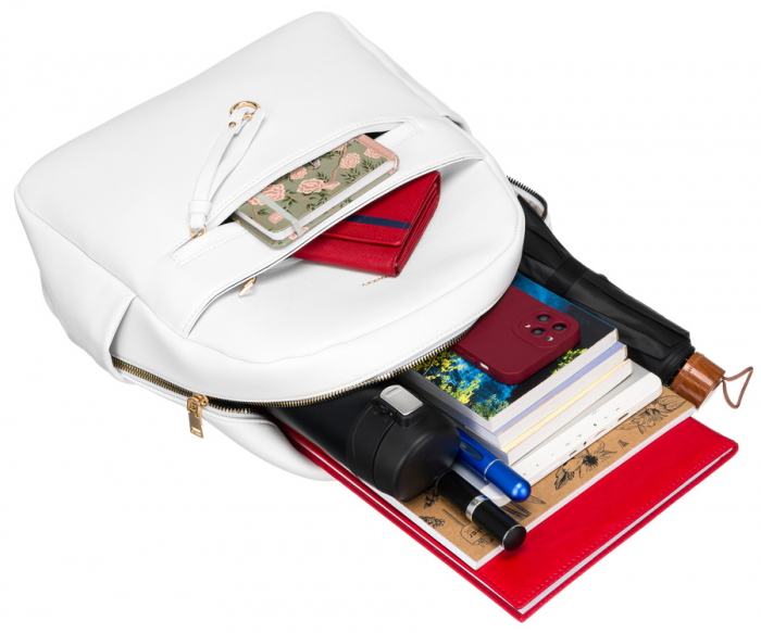 Rucsac mare de dama din piele ecologica - Rovicky PTR-R-PLEC-ALE-6-2823 WH [8]