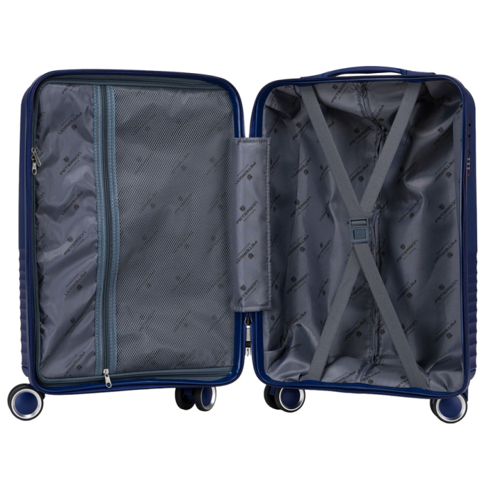 Valiză de cabină bleumarin cu mâner telescopic - Peterson PTR-PTN PP-09-W-S-1600 N [5]