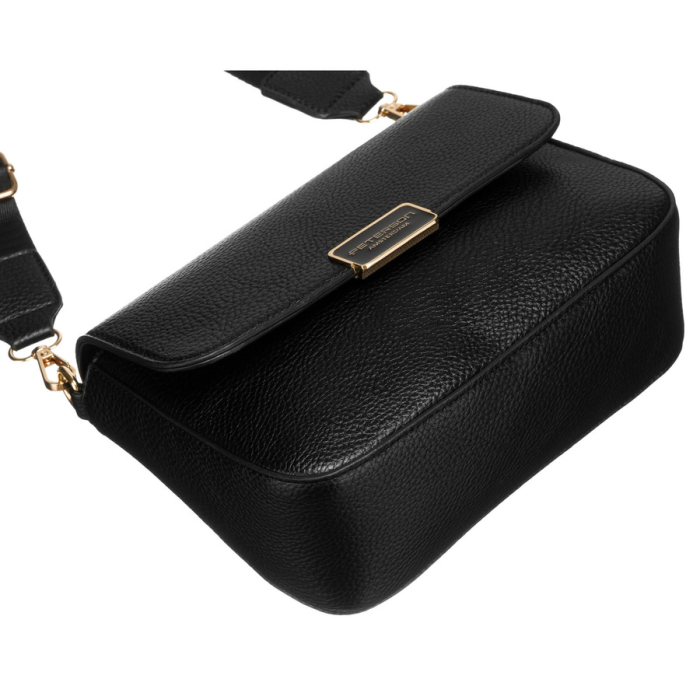 Geantă de umăr neagră pentru femei din piele ecologică cu husă inclusă - Peterson PTN TOR-ALE-22-5128 [10]