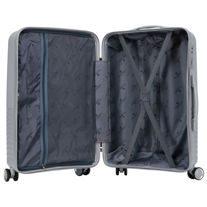 Valiză mare de călătorie gri cu carcasă impermeabilă - Peterson PTR-PTN PP-09-W-L-1587 G [10]