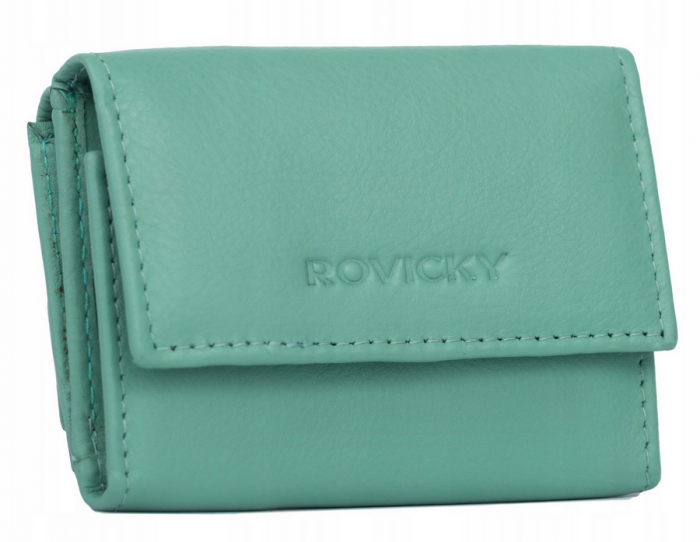Portofel dama din piele naturala Rovicky PTR-R-20-LFN-2879 SEA FO [1]
