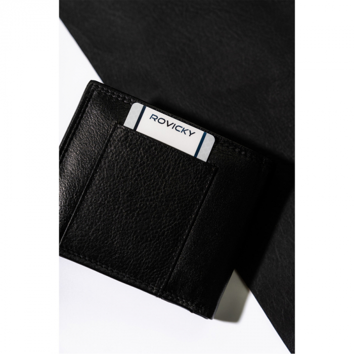 Portofel clasic bărbătesc pentru carduri și documente cu RFID - Always Wild N992-P-CCD-2-2719 BL [11]