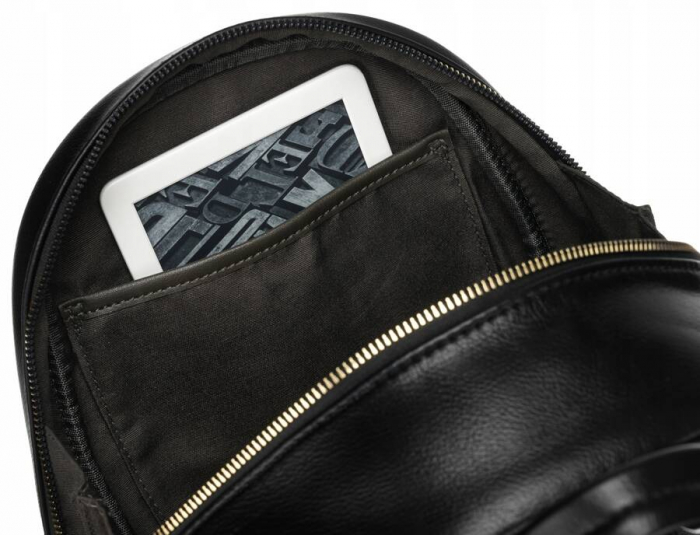 Rucsac mic de dama din piele ecologica - David Jones PTR-6877-3 KHAKI [6]