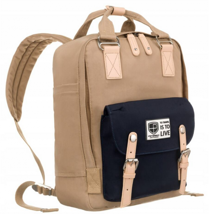 Rucsac urban, spațios - Peterson PTR-PTN 2023-4-1430 BEI [14]