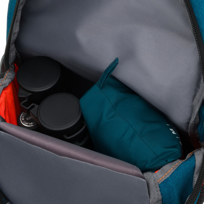 Rucsac turistic bleumarin și portocaliu cu închidere cu fermoar - Peterson PTR-PTN SBY-03-8429 BLUE [10]