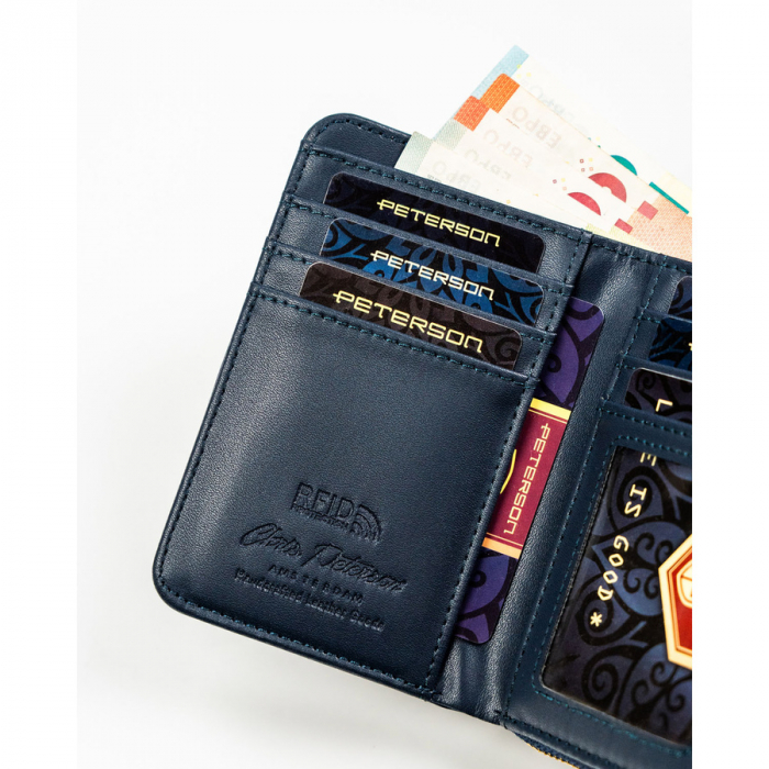 Portofel dama din piele Peterson PTR-PTN 009-HF-1534 NAVY [7]