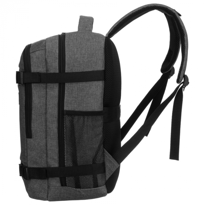 Rucsac de călătorie gri din poliester cu curea detașabilă - Peterson PTR-PTN SIKORKA-6484 GRA [2]