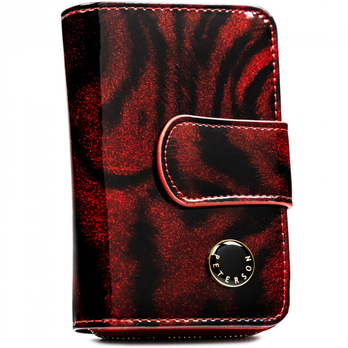 Portofel din piele pentru femei Peterson PTR-PTN PS115-TDS RED [2]