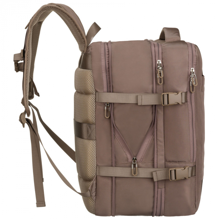 Rucsac de călătorie bej cu port USB - Peterson PTR-PTN 24421-5081 BEIGE [9]