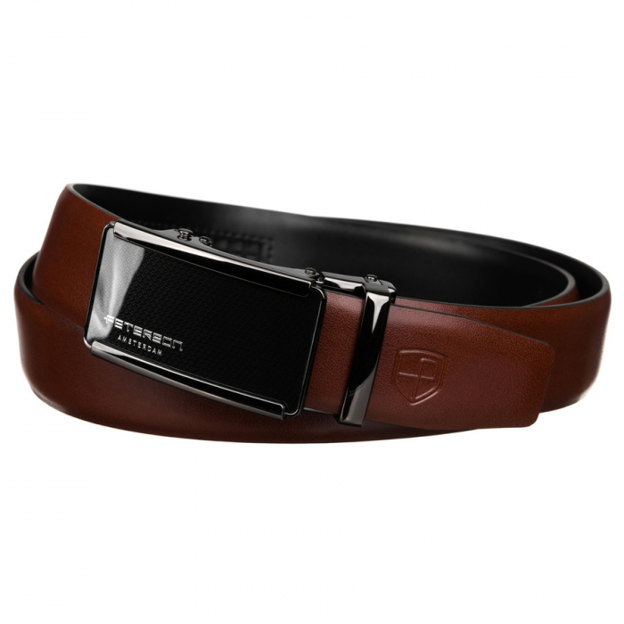 Curea din piele naturala pentru barbati Peterson PTR-PTN A009 [2]