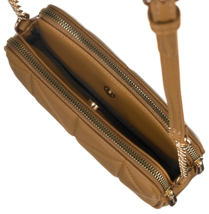 Geanta de dama eleganta, matlasata, din piele ecologica - David Jones CM6792 CA [5]