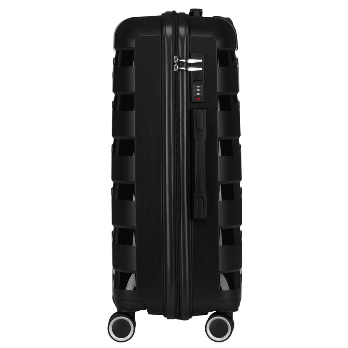 Set de valize negre din polipropilenă cu încuietori cu combinație - Peterson PTR-PTN HPP-01-SET3-1754 [8]