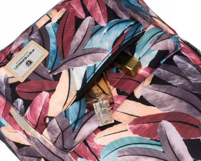 Rucsac mare de dama din poliester - Peterson PTR-PTN 79904-7929 PRINT [4]